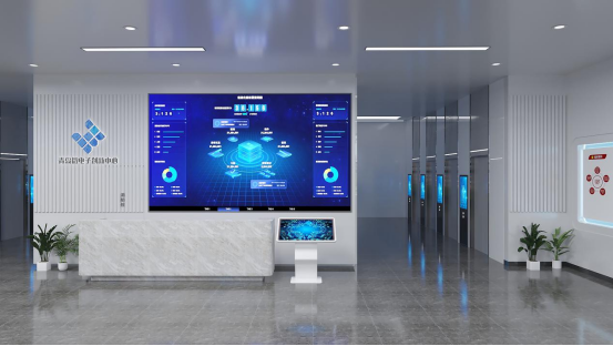 華彩聚焦，九洲盛世再添巨作！青島微電子創(chuàng)新中心展廳設計賞析！(圖3)