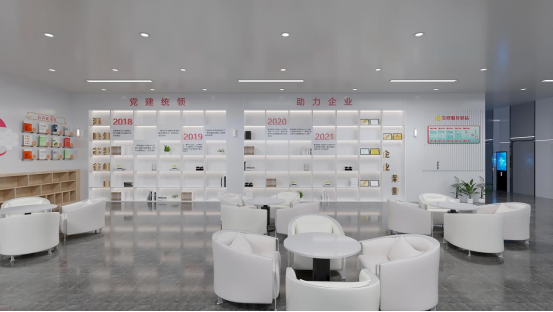 華彩聚焦，九洲盛世再添巨作！青島微電子創(chuàng)新中心展廳設計賞析！(圖8)