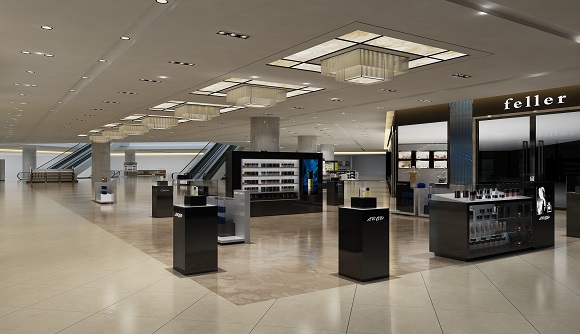 企業(yè)展廳設計空間搭建需要掌握好尺度(圖2)